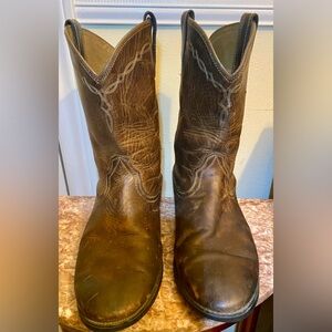 Ariat Men's Distressed Brown Leather Western Boots